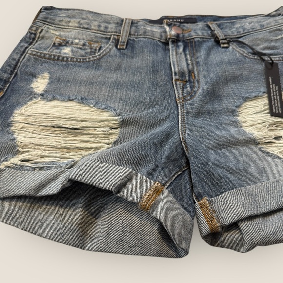 J Brand | Distressed Denim Shorts | Size 25 | NWT (Runs Big) - Picture 8 of 12